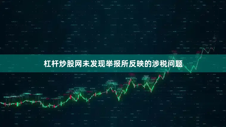杠杆炒股网未发现举报所反映的涉税问题