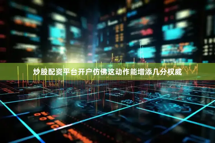 炒股配资平台开户仿佛这动作能增添几分权威